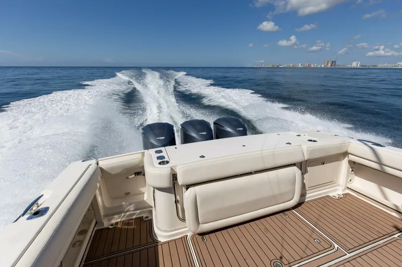 Slide: The Image of 2016 37 Grady White 370 Express Papa_s Dream Engines - 5684637