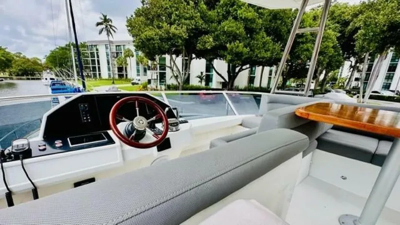 Slide: The Image of Greenline 48 Diesel Flybridge with Hardtop 2022 - 5687012