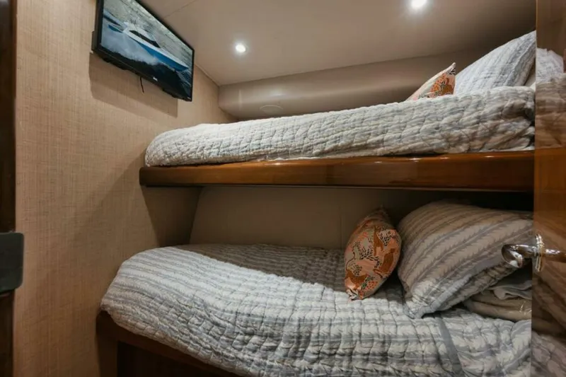 Slide: The Image of 61 Viking The Good Life- Starboard Forward Stateroom 2005 Viking 61 The Good Life  - 5692274