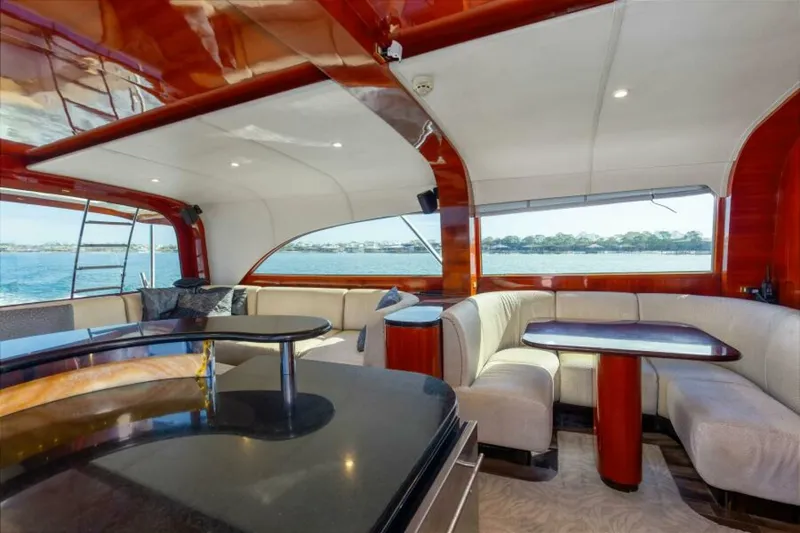 Slide: The Image of Custom 2004 Ebony Sportfish -Galley/Dinette - 5696294