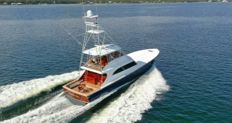 Slide: The Image of 65ft Custom 2004 Ebony Sportfish - 5696349