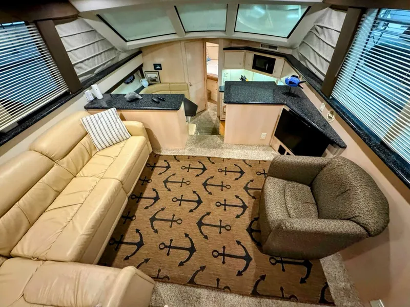 Slide: The Image of Carver 406 Aft Cabin Motor Yacht 1999 - 5700177