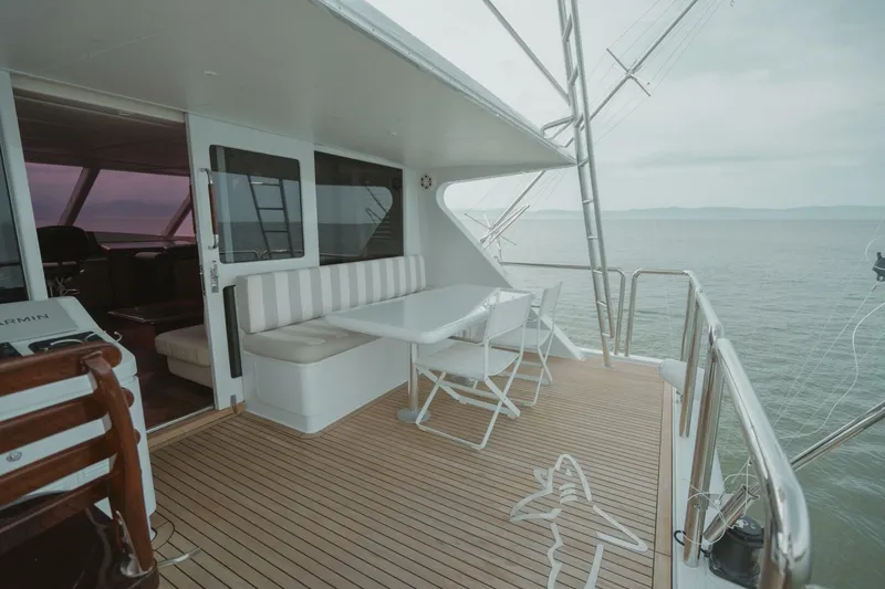 Slide: The Image of 1996 87 Oceanfast Enclosed Bridge Sportfish - Aussie Rules - 5704360