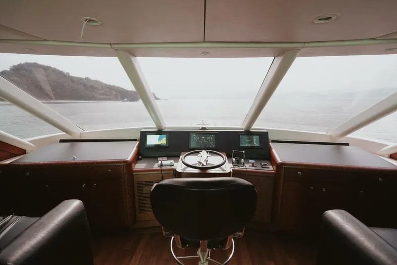 Slide: The Image of 1996 87 Oceanfast Enclosed Bridge Sportfish - Aussie Rules - 5704366