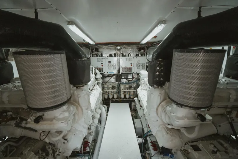 Slide: The Image of 1996 87 Oceanfast Enclosed Bridge Sportfish - Aussie Rules - 5704379