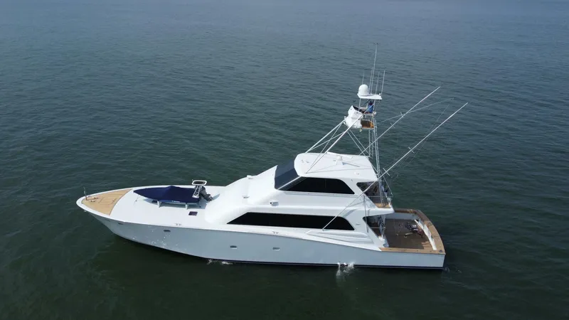 Slide: The Image of 1996 87 Oceanfast Enclosed Bridge Sportfish - Aussie Rules - 5705345