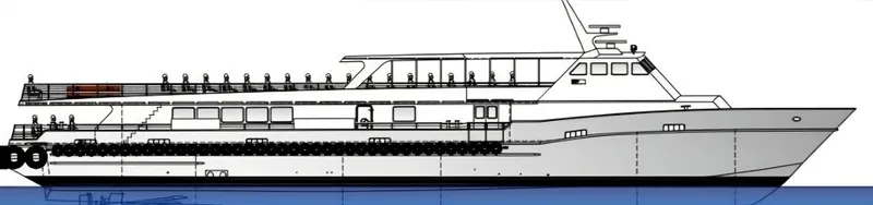 Slide: The Image of Breaux Bay Craft 149pax Passenger 1994 - 6070769