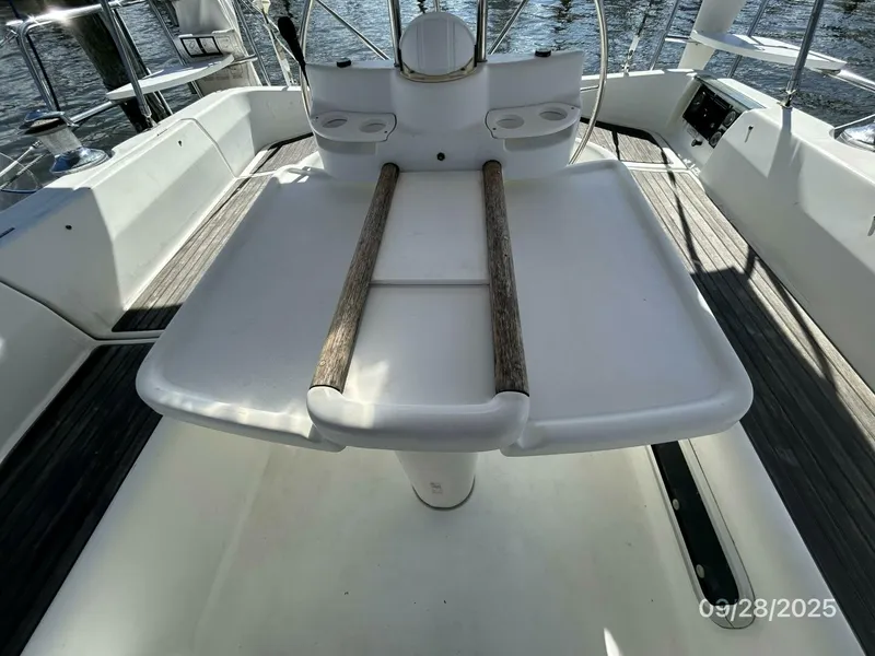 Slide: The Image of 38' Beneteau cockpit tables - 5703728