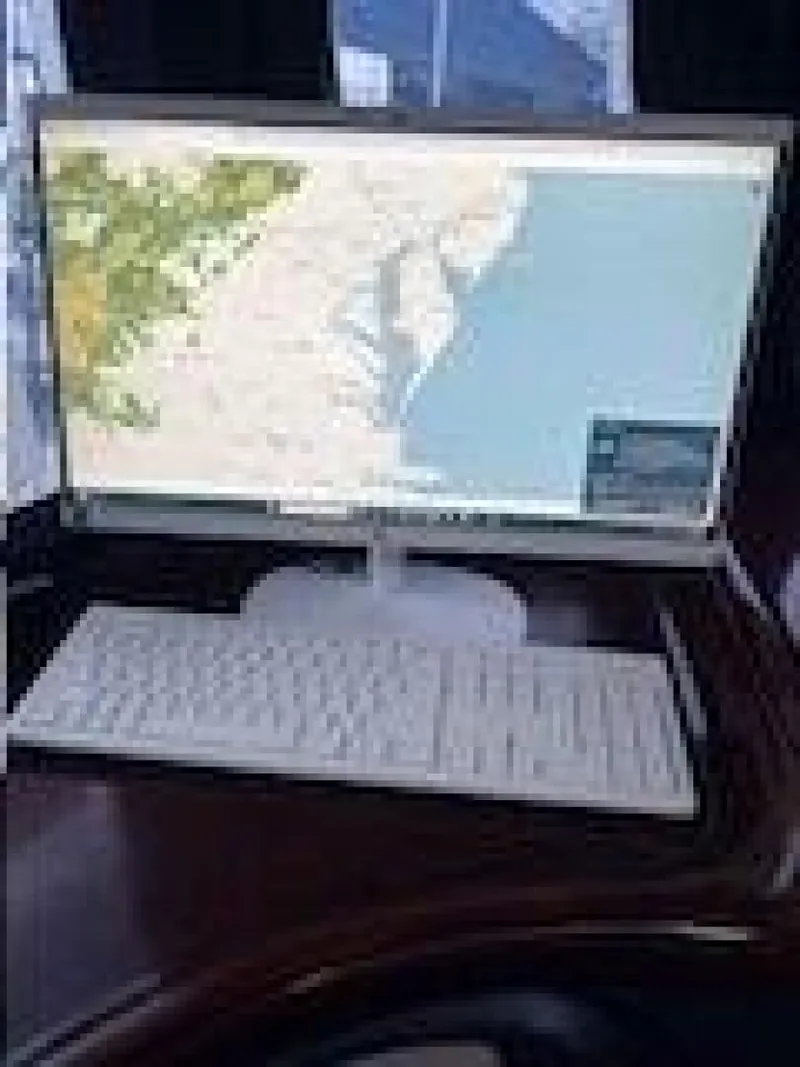 Slide: The Image of Custom Schooner Liveaboard 1989 - 5735802