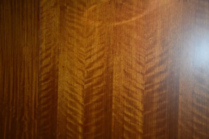 Slide: The Image of Some of the "feather teak" paneling - 5711522