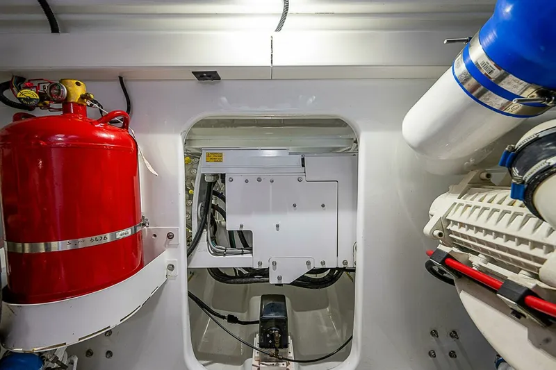 Slide: The Image of Maverick 55 Lucky - Engine Room 2022 Maverick 50 - Lucky - 7658616