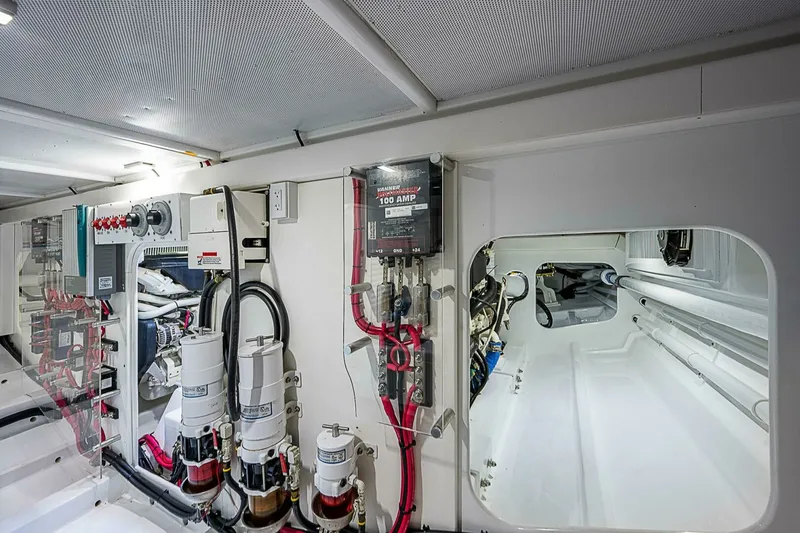 Slide: The Image of Maverick 55 Lucky - Engine Room 2022 Maverick 50 - Lucky - 7658609