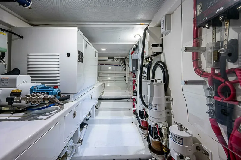Slide: The Image of Maverick 55 Lucky - Engine Room 2022 Maverick 50 - Lucky - 7658610