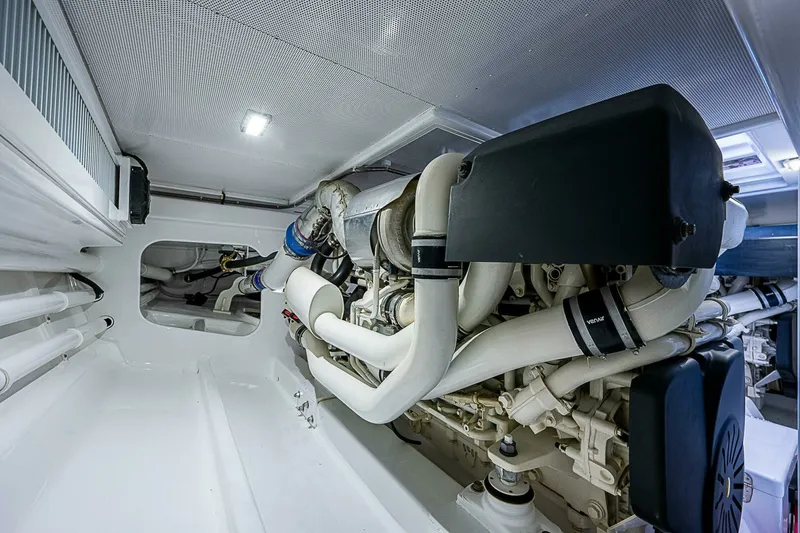 Slide: The Image of Maverick 55 Lucky - Engine Room 2022 Maverick 50 - Lucky - 7658612