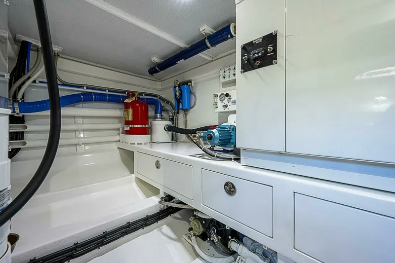 Slide: The Image of Maverick 55 Lucky - Engine Room 2022 Maverick 50 - Lucky - 7658605