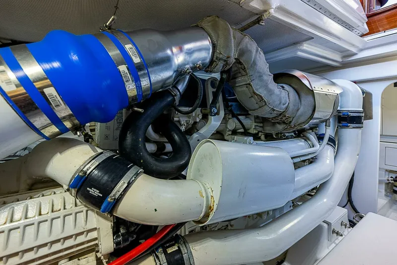 Slide: The Image of Maverick 55 Lucky - Engine Room 2022 Maverick 50 - Lucky - 7658618