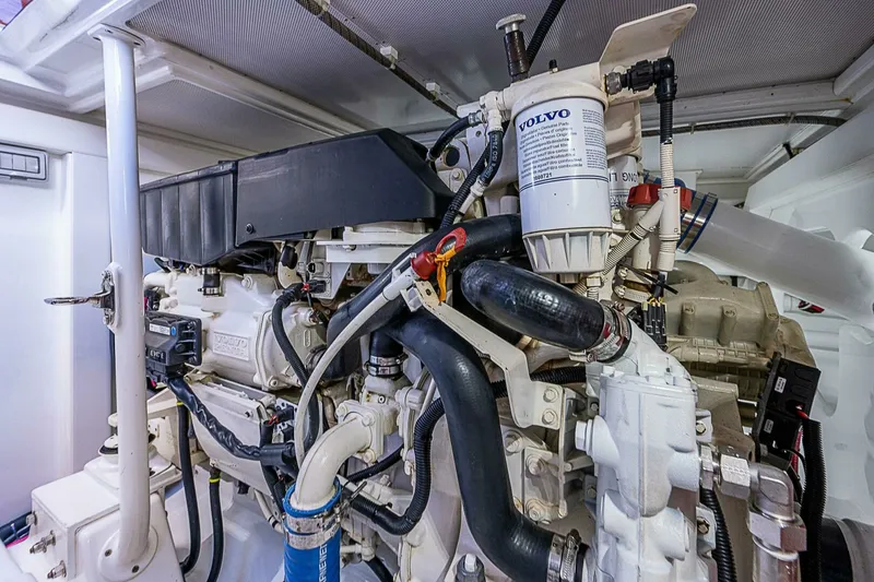 Slide: The Image of Maverick 55 Lucky - Engine Room 2022 Maverick 50 - Lucky - 7658617