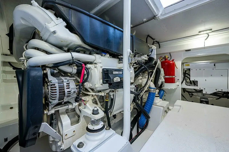 Slide: The Image of Maverick 55 Lucky - Engine Room 2022 Maverick 50 - Lucky - 7658614