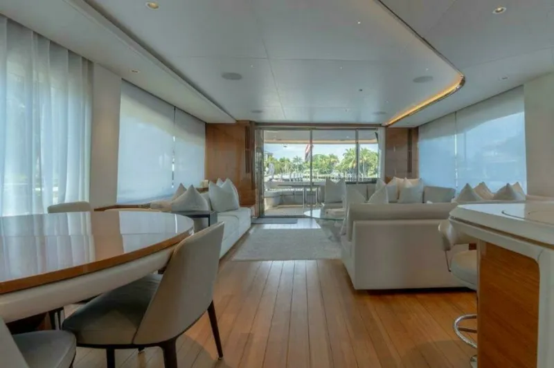 Slide: The Image of Princess 85 Kaos Dinette 2019 Princess 85 Kaos - 7658034