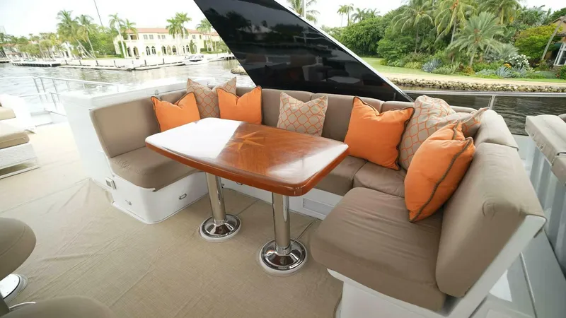 Slide: The Image of Flybridge Seating and dining - 5714827