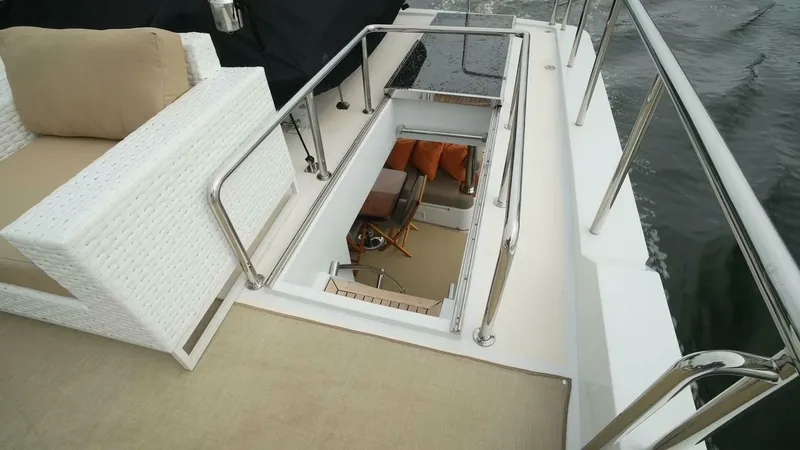 Slide: The Image of Staircase to Aft Deck - 5714828