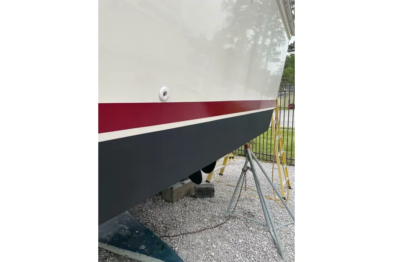 Slide: The Image of Egg Harbor 37 Convertible 1986 - 5715127