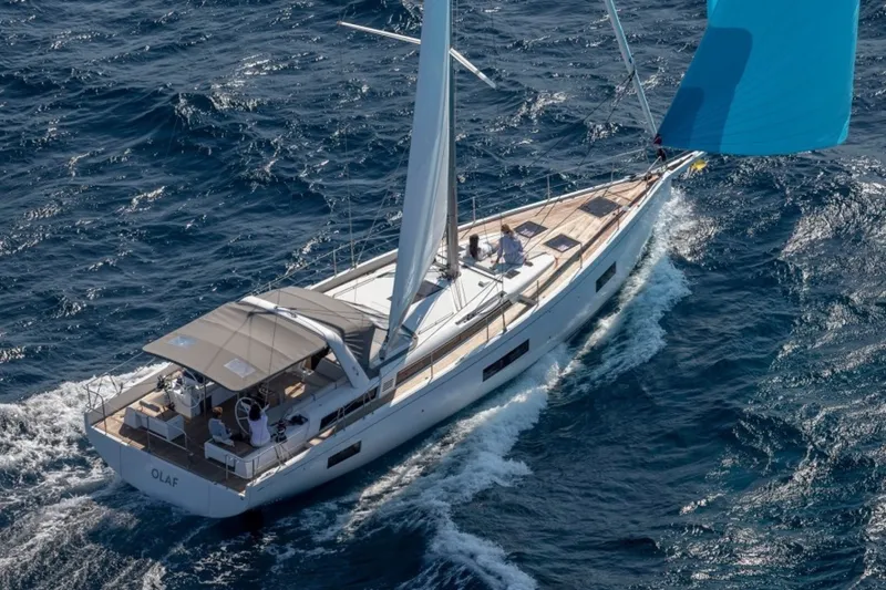 Slide: The Image of Oceanis Yacht 54 Sailing under Spinnaker - 5722191