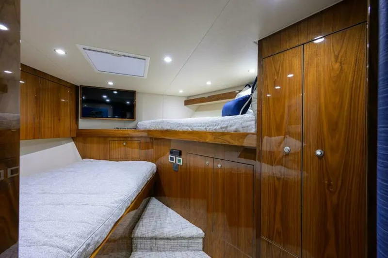 Slide: The Image of Viking 72 TAMI ANN - Forward Stateroom 2021 Viking 72 Convertible TAMI ANN - 5725667