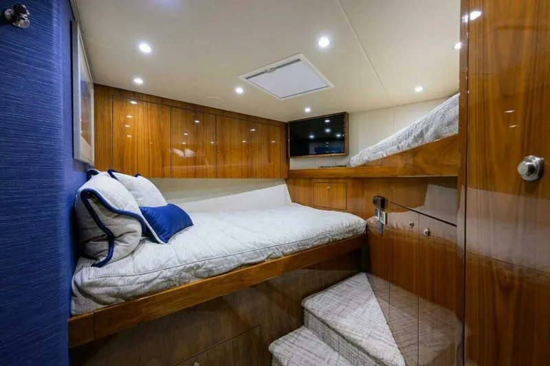 Slide: The Image of Viking 72 TAMI ANN - Forward Stateroom 2021 Viking 72 Convertible TAMI ANN - 5725668