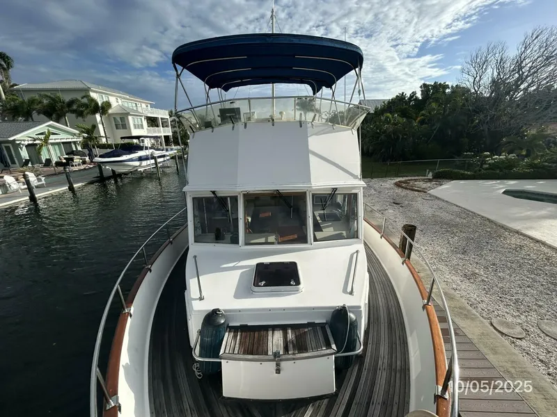 Slide: The Image of 42' Grand Banks foredeck aft - 5726274