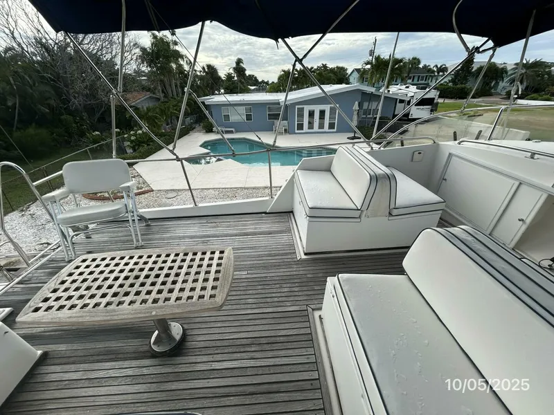 Slide: The Image of 42' Grand Banks flybridge port - 5726268