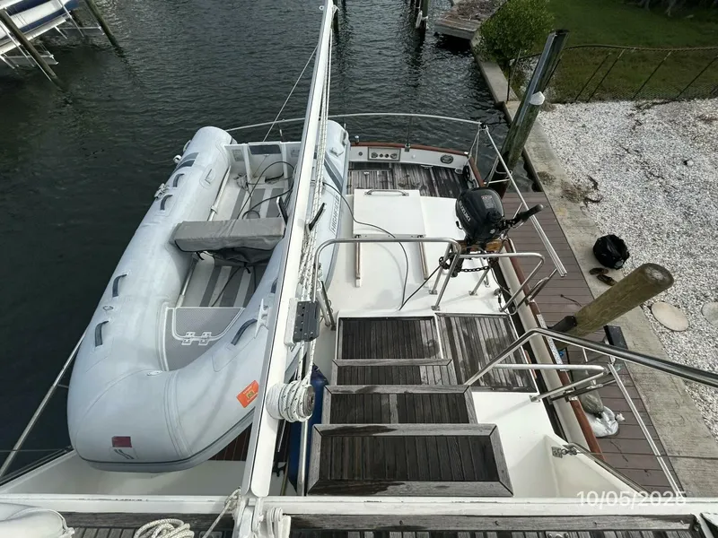 Slide: The Image of 42' Grand Banks trunk cabin aft - 5726334