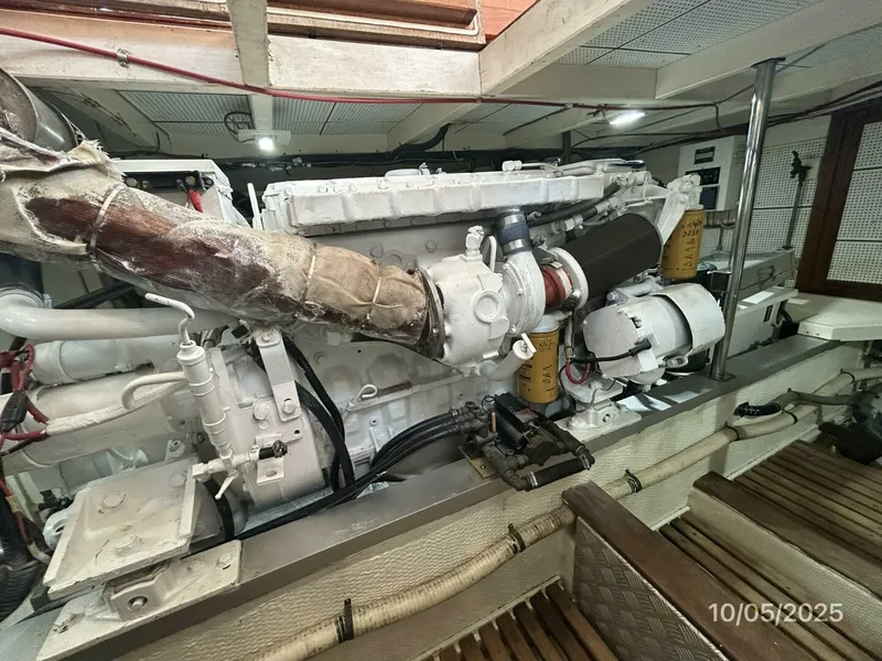 Slide: The Image of 42' Grand Banks port main engine3 - 5726309