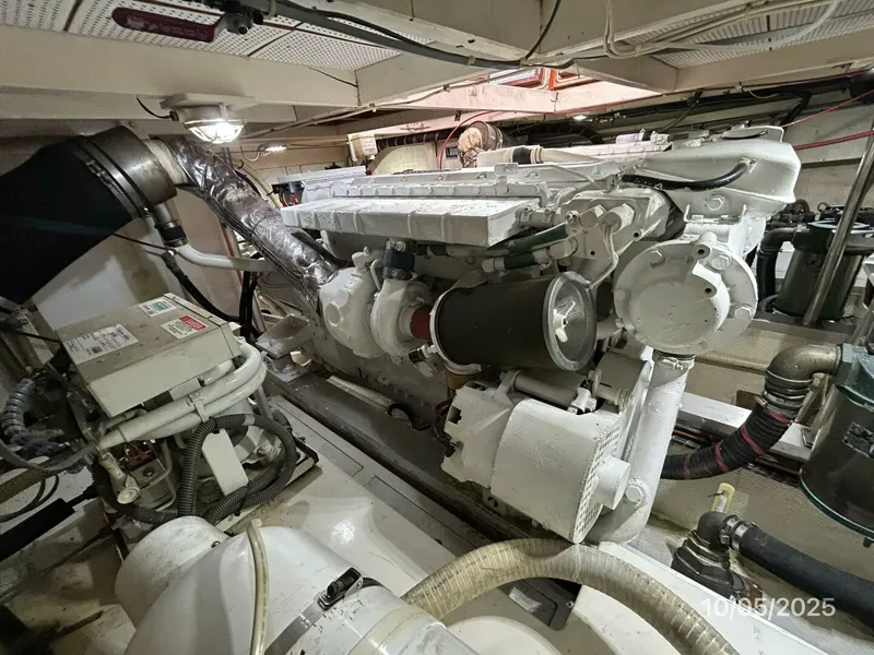 Slide: The Image of 42' Grand Banks starboard main engine2 - 5726325