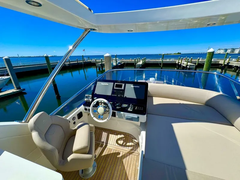 Slide: The Image of 2019 Azimut 55 - Flybridge Helm - 5726593
