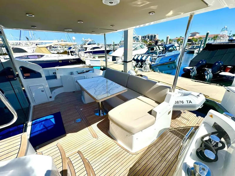 Slide: The Image of 2019 Azimut 55 - Aft Deck - 5726609