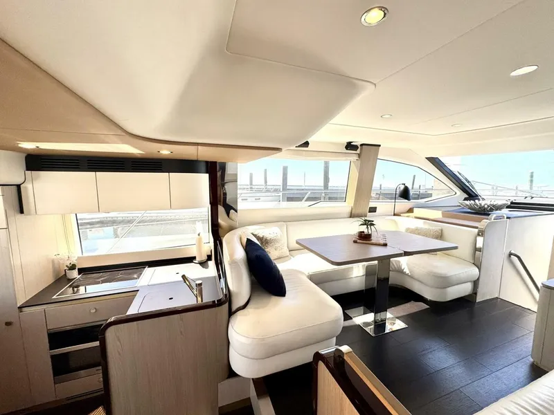 Slide: The Image of 2019 Azimut 55 - Galley/Dinette  - 5726589