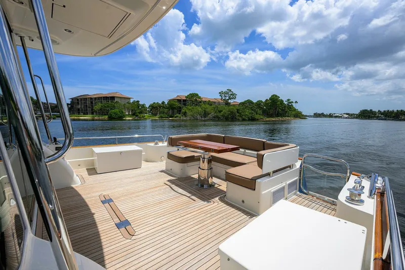 Slide: The Image of Aft Deck Seating & Table - 5726537