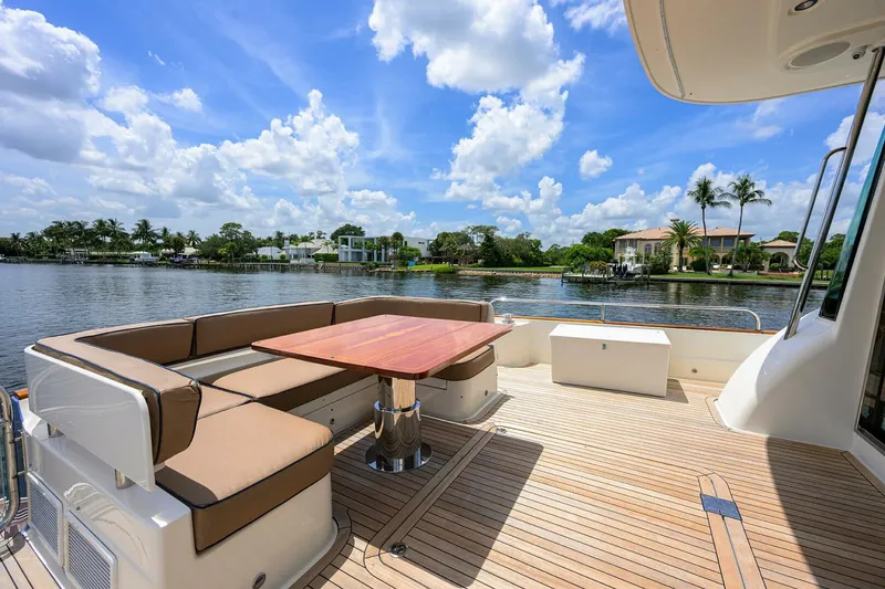 Slide: The Image of Aft Deck Seating & Table - 5726540