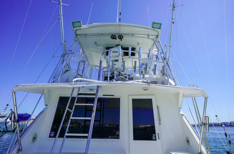 Slide: The Image of 1994 Hatteras 46 Convertible- CHANGE ORDER- Flybridge - 5727034