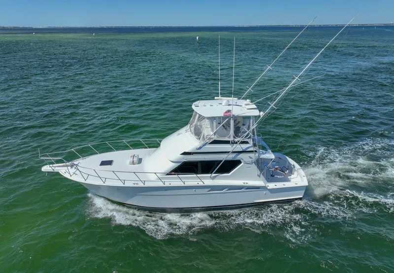 Slide: The Image of 1994 Hatteras 46 Convertible- CHANGE ORDER- - 5727068
