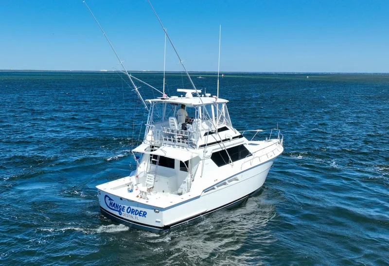 Slide: The Image of 1994 Hatteras 46 Convertible- CHANGE ORDER- - 5727080