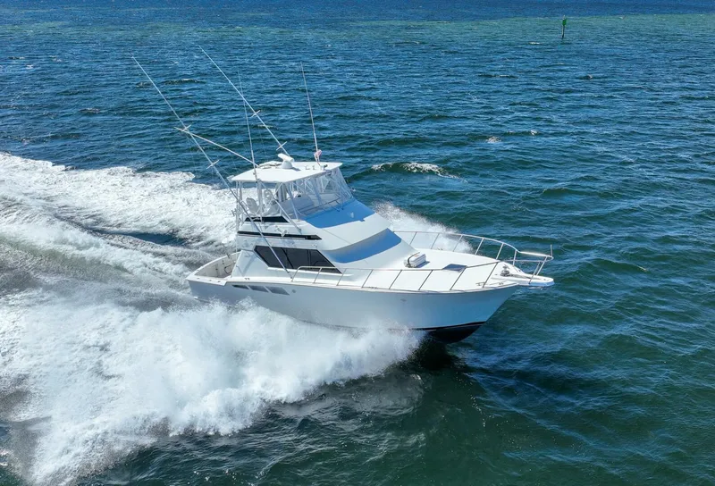 Slide: The Image of 1994 Hatteras 46 Convertible- CHANGE ORDER- - 5727086