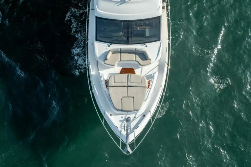 Slide: The Image of Princess F62 Stumped- Aerial View Bow/Sunpad 2020 Princess Flybridge Stumped - 5727251
