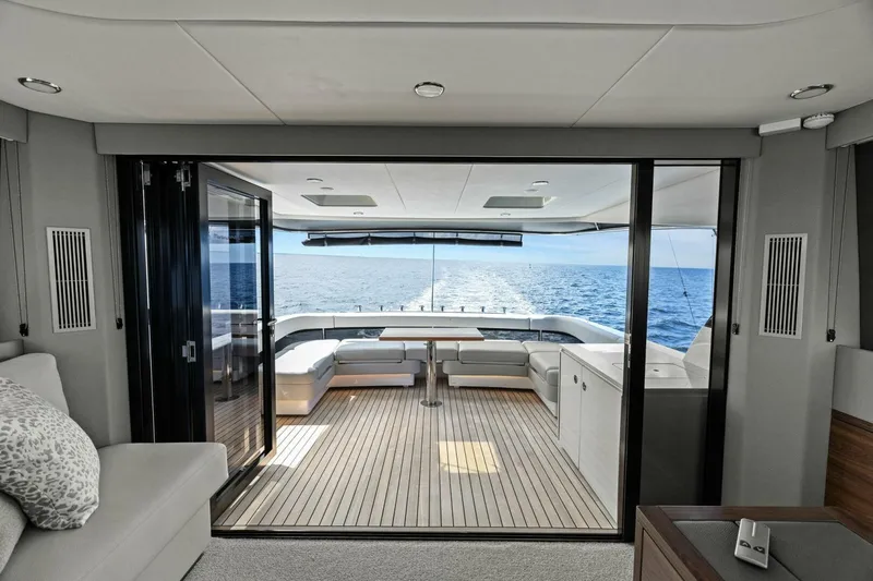 Slide: The Image of 2025 Maritimo M600 - Aft Deck - 5728052