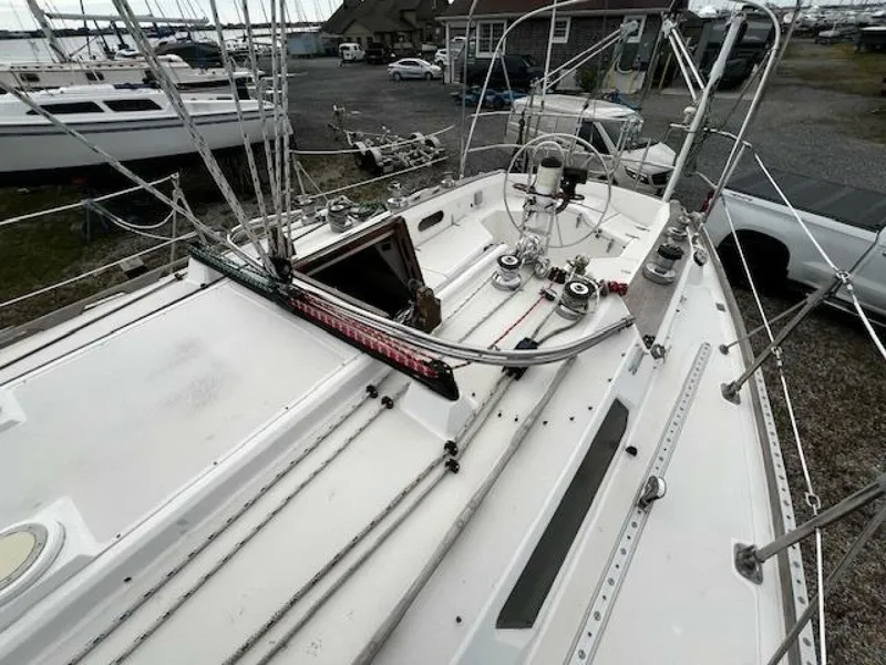 Slide: The Image of Port side deck rigging - 5730775