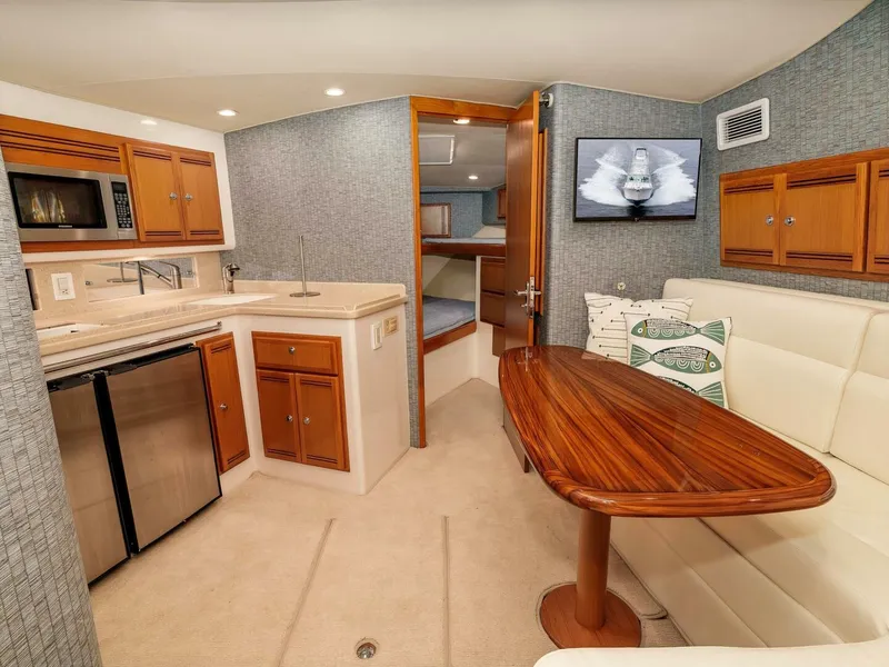 Slide: The Image of 2008 Cabo 38 Express SHOW TIME - Galley/Salon - 5811203