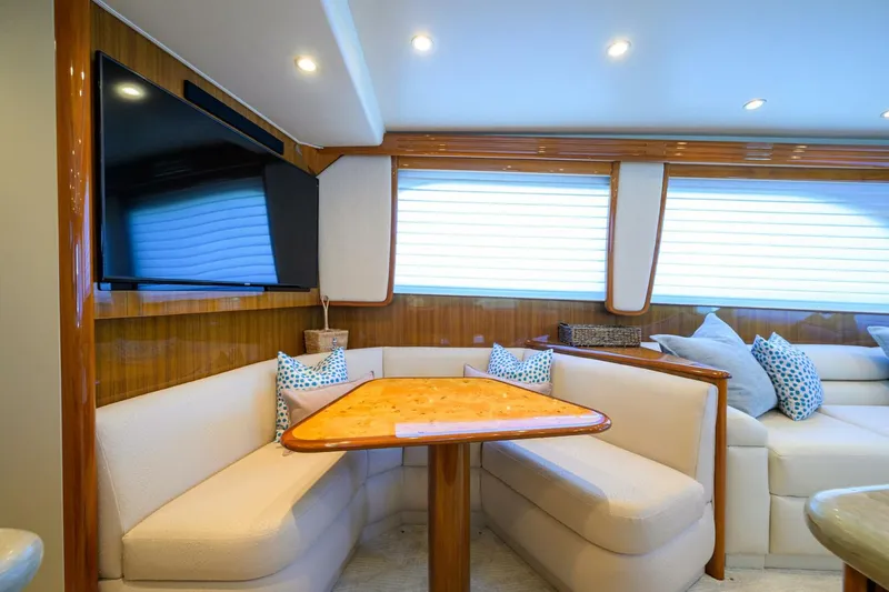 Slide: The Image of Viking 54 Day Sea - Dinette 2008 Viking 54 Convertible Day Sea - 5741220