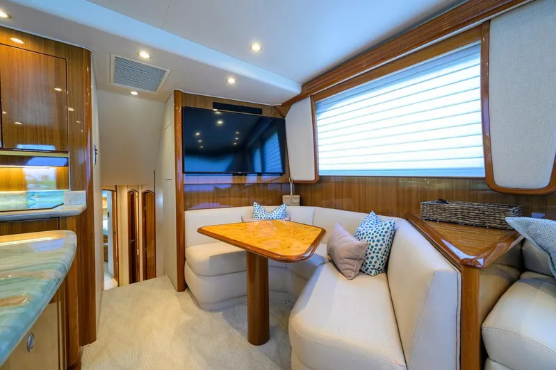 Slide: The Image of Viking 54 Day Sea - Dinette 2008 Viking 54 Convertible Day Sea - 5741221