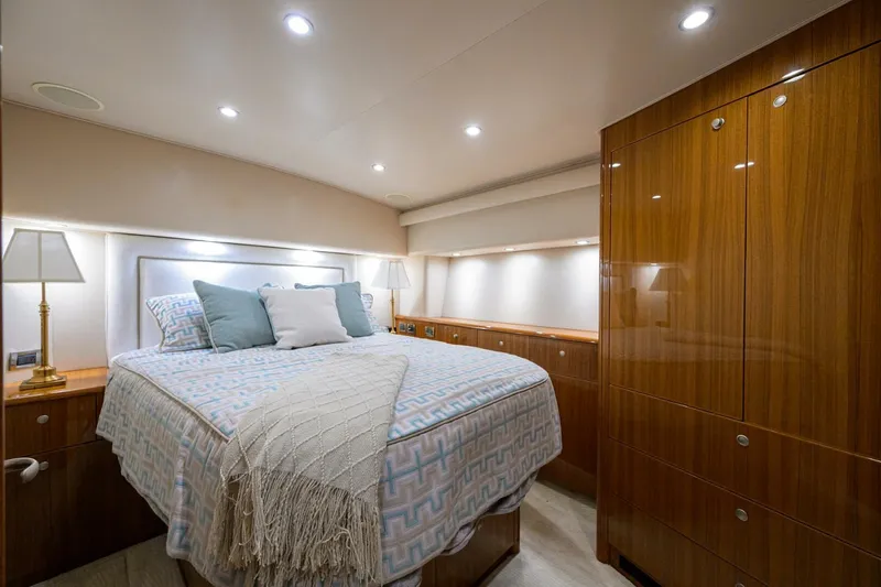 Slide: The Image of Viking 54 Day Sea - Master Stateroom 2008 Viking 54 Convertible Day Sea - 5741961